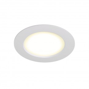 DK3046-WH Встраиваемый светильник, IP 20, 5Вт, LED, белый, пластик в Советском - sovetskiy.ok-mebel.com | фото 3