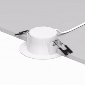 DK3046-WH Встраиваемый светильник, IP 20, 5Вт, LED, белый, пластик в Советском - sovetskiy.ok-mebel.com | фото 4