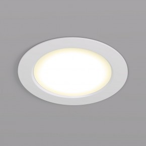 DK3048-WH Встраиваемый светильник, IP 20, 7Вт, LED, белый, пластик в Советском - sovetskiy.ok-mebel.com | фото