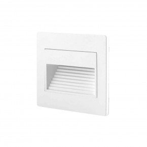DK3050-WH Светильник встраиваемый в стену, IP 20, LED 3000, 1 Вт, белый, пластик в Советском - sovetskiy.ok-mebel.com | фото