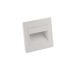 DK3050-WH Светильник встраиваемый в стену, IP 20, LED 3000, 1 Вт, белый, пластик в Советском - sovetskiy.ok-mebel.com | фото 2