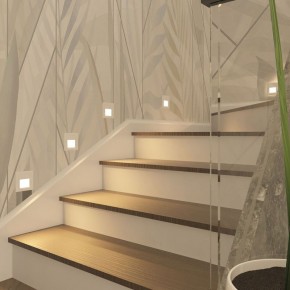 DK3050-WH Светильник встраиваемый в стену, IP 20, LED 3000, 1 Вт, белый, пластик в Советском - sovetskiy.ok-mebel.com | фото 9