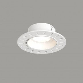 DK3055-WH Встраиваемый светильник, IP 20, 10 Вт, GU5.3, LED, белый, пластик в Советском - sovetskiy.ok-mebel.com | фото