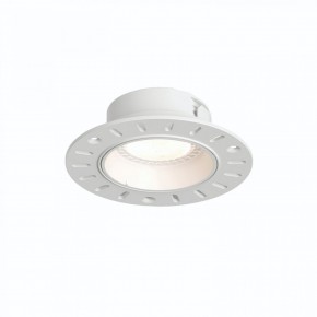 DK3055-WH Встраиваемый светильник, IP 20, 10 Вт, GU5.3, LED, белый, пластик в Советском - sovetskiy.ok-mebel.com | фото 4