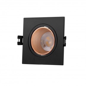 DK3071-BBR Встраиваемый светильник, IP 20, 10 Вт, GU5.3, LED, черный/бронзовый, пластик в Советском - sovetskiy.ok-mebel.com | фото