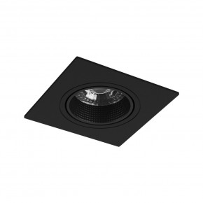 DK3071-BK Встраиваемый светильник, IP 20, 10 Вт, GU5.3, LED, черный/черный, пластик в Советском - sovetskiy.ok-mebel.com | фото 6
