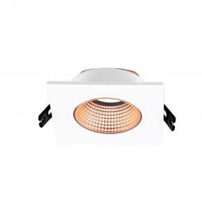 DK3071-WBR Встраиваемый светильник, IP 20, 10 Вт, GU5.3, LED, белый/бронзовый, пластик в Советском - sovetskiy.ok-mebel.com | фото 2