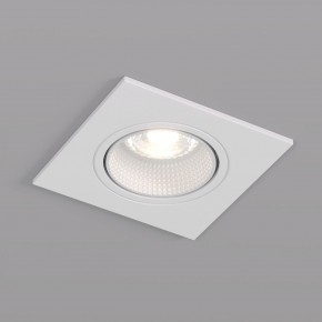 DK3071-WH Встраиваемый светильник, IP 20, 10 Вт, GU5.3, LED, белый/белый, пластик в Советском - sovetskiy.ok-mebel.com | фото
