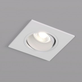 DK3071-WH Встраиваемый светильник, IP 20, 10 Вт, GU5.3, LED, белый/белый, пластик в Советском - sovetskiy.ok-mebel.com | фото 3