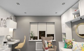 DK3072-BK+WH Встраиваемый светильник, IP 20, 10 Вт, GU5.3, LED, черный/белый, пластик в Советском - sovetskiy.ok-mebel.com | фото 2