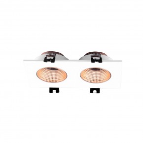 DK3072-WBR Встраиваемый светильник, IP 20, 10 Вт, GU5.3, LED, белый/бронзовый, пластик в Советском - sovetskiy.ok-mebel.com | фото 2