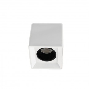 DK3080-WH+BK Светильник накладной IP 20, 10 Вт, GU5.3, LED, белый/черный, пластик в Советском - sovetskiy.ok-mebel.com | фото