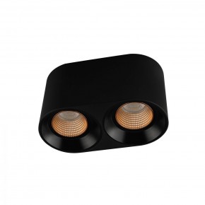 DK3096-BK+BR Светильник накладной IP 20, 10 Вт, GU5.3, LED, черный/бронзовый, пластик в Советском - sovetskiy.ok-mebel.com | фото