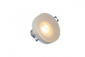 DK4032-WH Встраиваемый светильник, IP 20, 10 Вт, GU10, белый, алюминий/пластик в Советском - sovetskiy.ok-mebel.com | фото