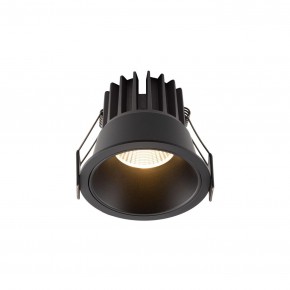 DK4400-BK Встраиваемый светильник, IP 20, 7 Вт, LED 3000, черный, алюминий в Советском - sovetskiy.ok-mebel.com | фото