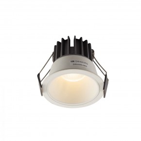 DK4400-WH Встраиваемый светильник, IP 20, 7 Вт, LED 3000, белый, алюминий в Советском - sovetskiy.ok-mebel.com | фото