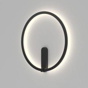 DK5035-BK Бра ROUND со светодиодом, IP20, 24W, 3000/4000/6500K, черный, алюминий в Советском - sovetskiy.ok-mebel.com | фото