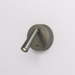 DK5072-DN Бра SHINE WALL со светодиодом, D104*H68, IP20, 3000К, 3W, RA?90, темный никель, алюминий в Советском - sovetskiy.ok-mebel.com | фото