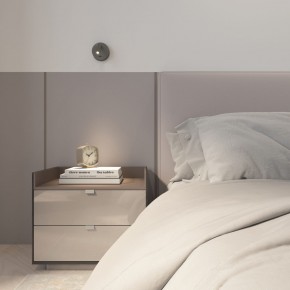 DK5072-DN Бра SHINE WALL со светодиодом, D104*H68, IP20, 3000К, 3W, RA?90, темный никель, алюминий в Советском - sovetskiy.ok-mebel.com | фото 9