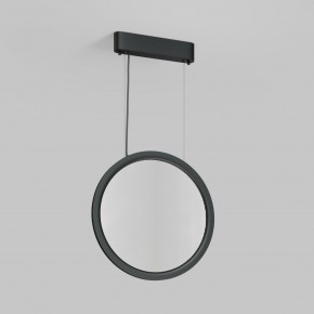DK6604-BK Подвесной вертикальный светильник Veil со светодиодом H1500 d450 220V 36W 3000-6000K IP20 черный алюминий в Советском - sovetskiy.ok-mebel.com | фото 2