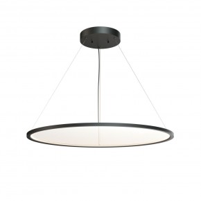 DK6620-BK Подвесной горизонтальный светильник Veil со светодиодом H900 d1000 220V 82W 3000-6000K IP20 черный алюминий в Советском - sovetskiy.ok-mebel.com | фото 4