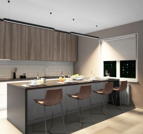 DK9124-BK Линейный светильник 30W 1250mm 4000K, черный в Советском - sovetskiy.ok-mebel.com | фото 4