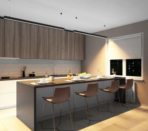 DK9153-BK Линейный светильник 42W 1500mm 3000K, черный в Советском - sovetskiy.ok-mebel.com | фото 7