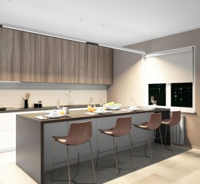 DK9154-WH Линейный светильник 42W 1500mm 4000K, белый в Советском - sovetskiy.ok-mebel.com | фото