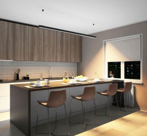 DK9203-BK Линейный светильник 52W 2000mm 3000K, черный в Советском - sovetskiy.ok-mebel.com | фото 5