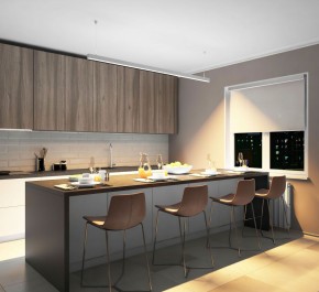 DK9203-WH Линейный светильник 52W 2000mm 3000K, белый в Советском - sovetskiy.ok-mebel.com | фото 4