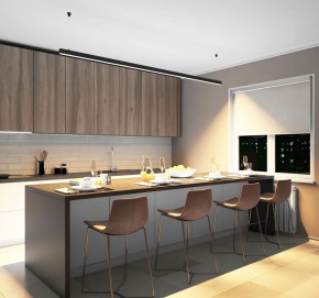 DK9253-BK Линейный светильник 62W 2500mm 3000K, черный в Советском - sovetskiy.ok-mebel.com | фото 5