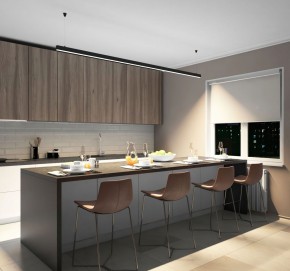 DK9254-BK Линейный светильник 62W 2500mm 4000K, черный в Советском - sovetskiy.ok-mebel.com | фото 5