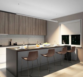DK9254-WH Линейный светильник 62W 2500mm 4000K, белый в Советском - sovetskiy.ok-mebel.com | фото 4
