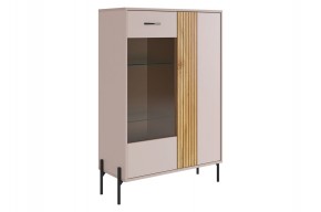 ДОМИНИКА Комод (со стеклом) в Советском - sovetskiy.ok-mebel.com | фото