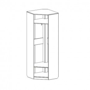 ЭЛАНА Прихожая (модульная) Бодега Белая в Советском - sovetskiy.ok-mebel.com | фото 5
