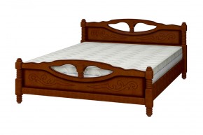 ЕЛЕНА-4 Кровать из массива (орех) в Советском - sovetskiy.ok-mebel.com | фото 2