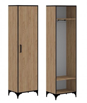 ЭНТЕР ЛОФТ Шкаф для одежды (Дуб Золотой) в Советском - sovetskiy.ok-mebel.com | фото
