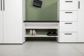 ЭЙР прихожая (модульная) Белый Шагрень в Советском - sovetskiy.ok-mebel.com | фото 23