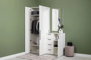 ЭЙР прихожая (модульная) Белый Шагрень в Советском - sovetskiy.ok-mebel.com | фото 24