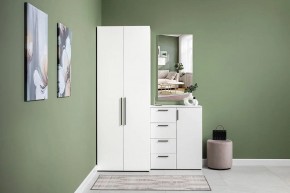 ЭЙР прихожая (модульная) Белый Шагрень в Советском - sovetskiy.ok-mebel.com | фото 26