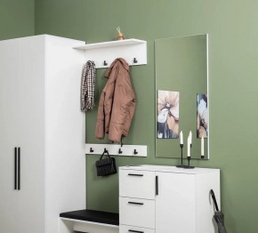 ЭЙР прихожая (модульная) Белый Шагрень в Советском - sovetskiy.ok-mebel.com | фото 33