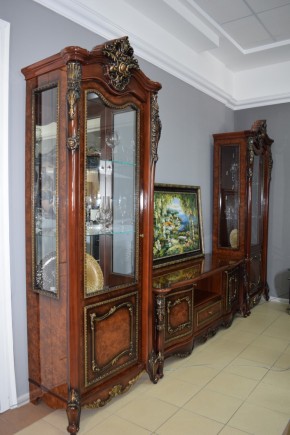 Гостиная Джоконда 1+ТВ+1 (корень дуба глянец) в Советском - sovetskiy.ok-mebel.com | фото 4