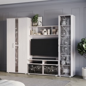 Гостиная Флоренция (ясень белый) в Советском - sovetskiy.ok-mebel.com | фото