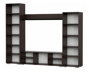 Гостиная МГС 6 Исполнение 1 (Венге/Белый глянец) в Советском - sovetskiy.ok-mebel.com | фото 2