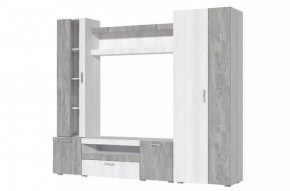 Гостиная Соло (Анкор Светлый/Бетонный Камень) в Советском - sovetskiy.ok-mebel.com | фото 2
