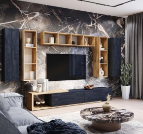 ХЛОЯ Гостиная (Дуб Вотан/Обсидиан) модульная в Советском - sovetskiy.ok-mebel.com | фото 10