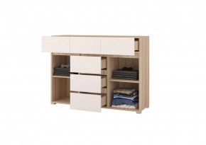 Комод 1200 АНТАЛИЯ (Сонома/Графит софт) в Советском - sovetskiy.ok-mebel.com | фото 2