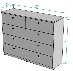 Комод Arvid K160 в Советском - sovetskiy.ok-mebel.com | фото 7