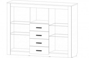 РИВЬЕРА Комод большой в Советском - sovetskiy.ok-mebel.com | фото 2