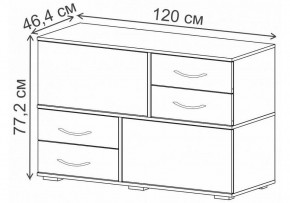 Комод Дамар в Советском - sovetskiy.ok-mebel.com | фото 4